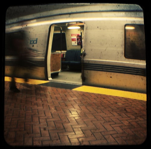BART train car