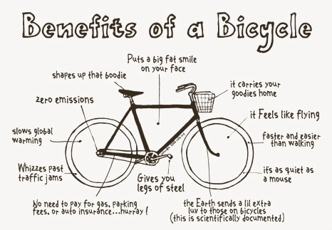 benefits of a bicycle
