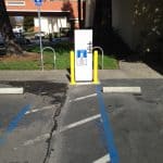 Blink Network Level 2 Charger at Handicap Space 