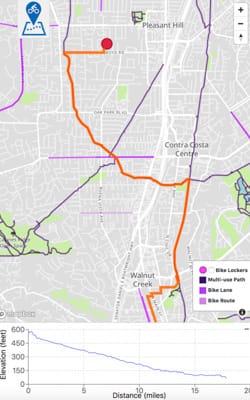 View Interactive Bike Mapper