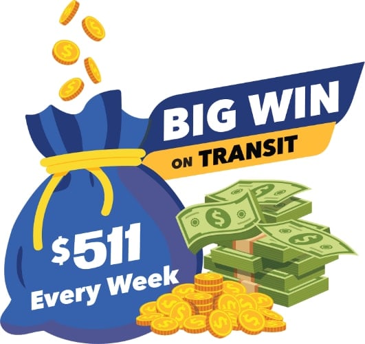 Ride Transit to Win Big